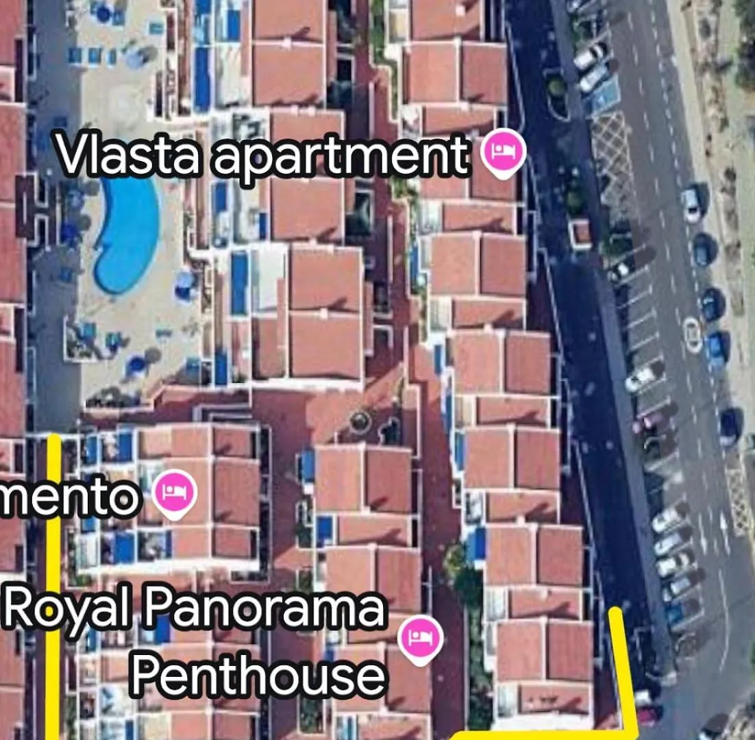 דירות ארונה Royal Panorama Penthouse ספרד